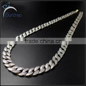 Latest Cuban Hip Hop Men's Necklace Chian, Iced Out Cuban Necklace thumbnail-1