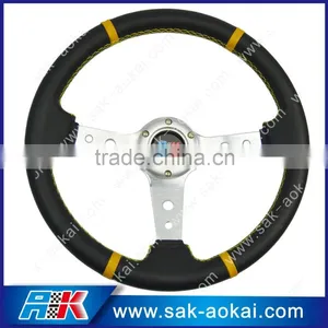 Leather Sewing Steering Wheel 350mm Steering Wheel thumbnail-1