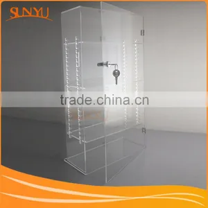 China Supplier Factory Custom Clear Lockable Acrylic Case thumbnail-5