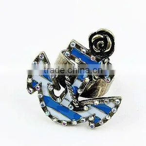 Personality Navy Style Finger Ring thumbnail-1