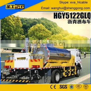 6CBM 6tons 6liter HOWO Chassis Bitumen Distribution Truck thumbnail-1