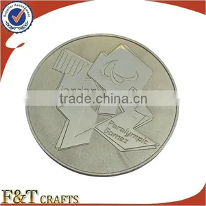 High End Producer Die Struck Sport Honner Award Gold Metal Coin for Souvenir thumbnail-2