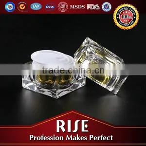 RISEPACK Acrylic Transparent Cosmetic Jars thumbnail-1