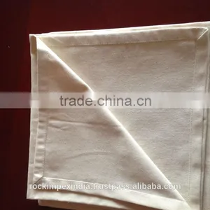 WHITE TABLE NAPKINS FOR RESTARAUANT thumbnail-1