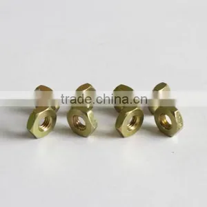 DIN439 Color Zinc Hexagon Thin Nuts thumbnail-3