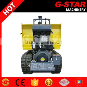 BY1000M Construction Tools ce Certificated Tracked Power Barrow thumbnail-3