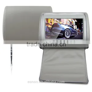 EONON L0291 9" HD Car Headrest Monitor With Built in DVD (Gray Color) thumbnail-2