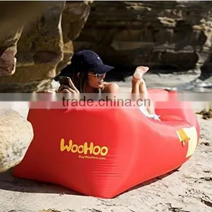 Wholesale Air Mattress Kids Sleeping Bag Bed, 2016 Trending Products Innovative Inflatable Laybag Sofa Quality Choice thumbnail-2