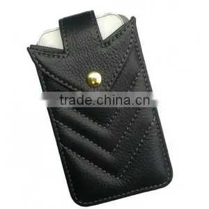 Cow Leather Bag for Cell Phone SCC-003 thumbnail-1