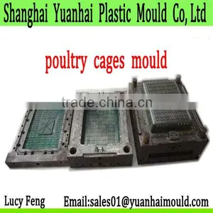 Plastic Poultry Cages Mould,Plastic Poultry Transport Cage thumbnail-1