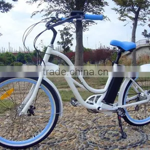 48v 500w Alloy Aluminum e Beach Bike Electric Lowrider Bicycle Hot Sale thumbnail-2