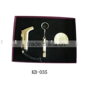 Cigar Gift Set of Cigar Lighter,cigar Cutter and Punch-style Cutter thumbnail-1