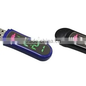 Pedometer USB Flash Drive Alarm Clock and Led Light thumbnail-2