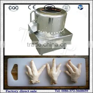 Stainless Steel Good Price Chicken Feet Processing Machine For Peeling Chicken Feet thumbnail-6