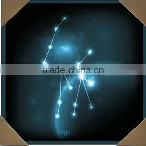 Horoscope LED Canvas Painting, Lighted Wall Art, Home Decoration thumbnail-1