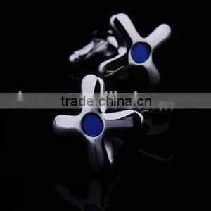 Polishing Brass Metal Cufflinks For Men thumbnail-4