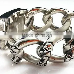 B500 Most Popular 316l Stainless Steel Rose Big Heavy Men Bracelets Jewelry thumbnail-1
