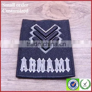 Custom Sew on Machine Woven Embroidery Star Designs Badges thumbnail-2