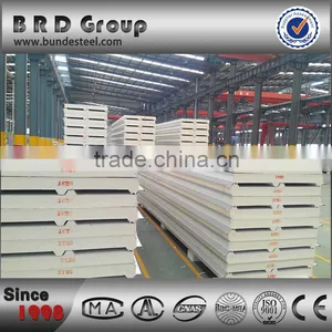New Material Zinc Coated PU Sandwich Roof Panel thumbnail-2