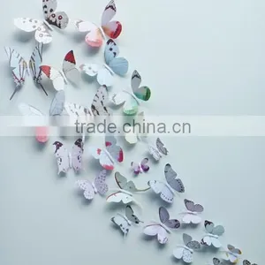 Mutil Color Butterfly Vine Pattern Wall Sticker Decals Mural DIY Art Vinyl Home Decor thumbnail-4