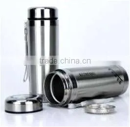 High Quality Vacuum Insulated Stainless Steel Water Bottle With Tea Infuser thumbnail-2