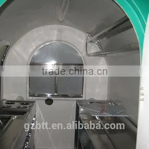 Multicolors Mobile Street Food Vending Cart/movable Kiosk/vending Trailer for Sale thumbnail-2