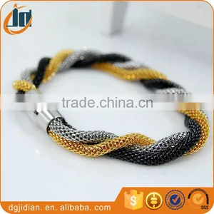 Stainless Steel Mesh Chain Bracelet thumbnail-2