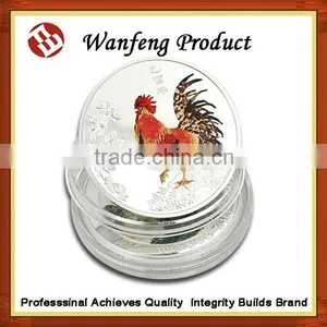 New Style Silver Plated Coins Animal Custom Silve Coins thumbnail-3