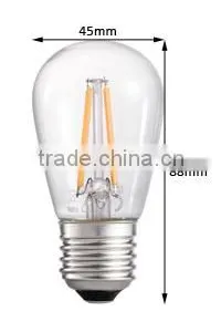 Dimmable ST45 S14 1.5W 3.5W Led Lighting IP20 120V 220V Led Filament Bulbs With CE RoHS Certificated thumbnail-5