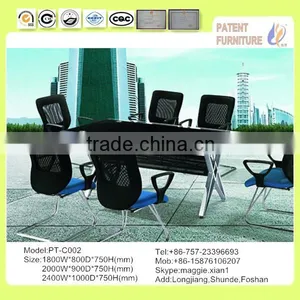 2014 New Design Conference Room Tempered Glass Tables thumbnail-1