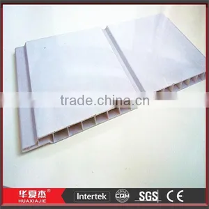 200 x 8mm Middle Grooved Pvc White Ceiling Tiles thumbnail-1