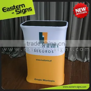 Hot Sale High Quality Advertising Aluminum Foldable Table Counter Top Display thumbnail-1