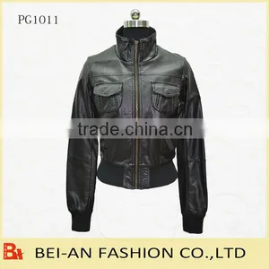 pu Leather Jacket thumbnail-1