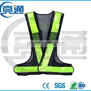Cheap Reflective Vest Working Clothes Warning Safety Vest High Visibility Day &Night thumbnail-1