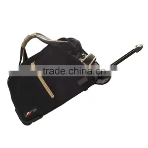 Fashion Black Shopping Trolley Bag thumbnail-1