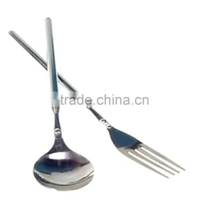 Extendable Stainless Steel Dinner Fork thumbnail-2