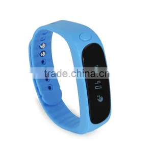 E02 Fashion Bluetooth Smart Bracelet Anti-Lost Sports/Sleep Monitor Call/SMS Remind Smartband Watch For Android Phone IPhone6/6s thumbnail-1