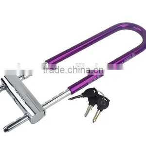 Hot Sale High Quality Factory Price Durable Fashionable Anti-theft Bicycle Lock Motorbike Locks A12 A14 thumbnail-1