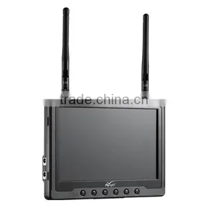 C744 UAV Aerial Photography 7inch 5.8GHz FPV Monitor With Dual Receiver and Foldable Sunshade thumbnail-2