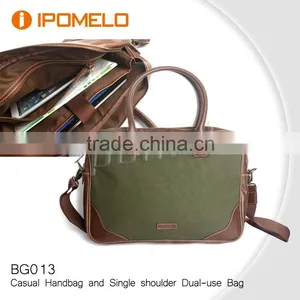 Dual-use Shoulder Laptop Bag,men's Handbag With Long Strap thumbnail-1