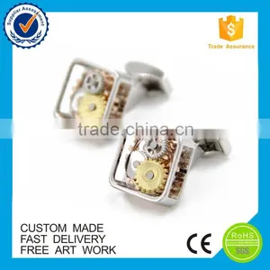 Custom Functional Mechanical Cufflinks thumbnail-2
