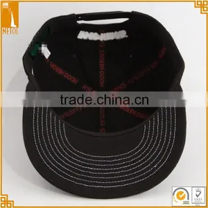 6 Panels Flat Bill Custom Brand Snapback Baseball Caps thumbnail-4