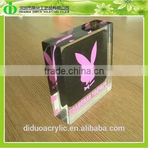 DDB-0096 Trade Assurance Custom Acrylic Logo Block thumbnail-1