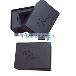 Custom Design Handmade Black Square Gift Packaging Box With Foam Insert Packaging for Mirror From Shenzhen Factory thumbnail-2