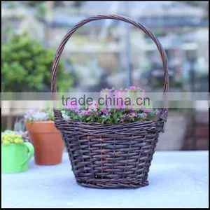 Cheap Unpeeled Wicker Basket thumbnail-6