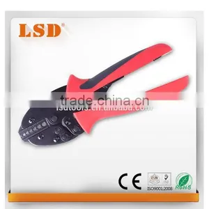 CE ROHS Experience Production for 10years LSDgood Qutails Pliers Non-insulated Cable Links S-110TX Ratchet Hand Crimping Tools thumbnail-2