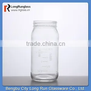 LongRun 23oz High Quality and Inexpensive Glassware Healthful Glass Jar Made in China thumbnail-1
