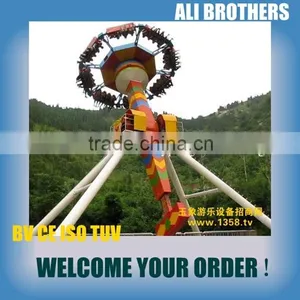 Big Pendulum Amusement Park Flying Tower Ride thumbnail-1