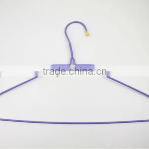 Taizhou GS-6101 Durable PE Coated Metal Plastic Clothes Hanger thumbnail-4