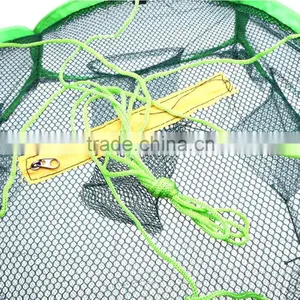 83 * 83cm 6 Holes Large Automatic Foldable Fishing Net Trap Shrimp Cage thumbnail-5